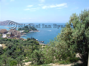 Kusadasi from the lookout